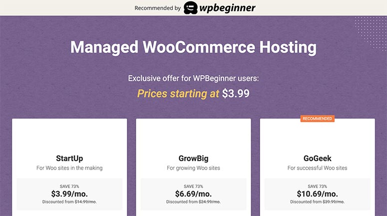 SiteGround WooCommerce Hosting