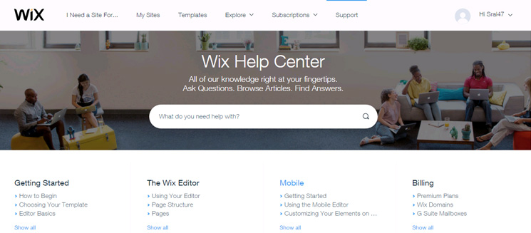 wix=-help-center