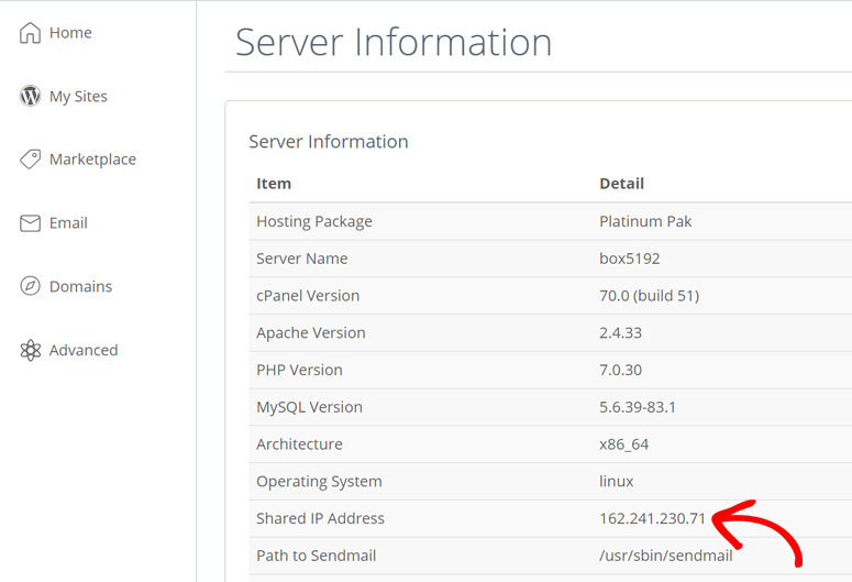 host-ip-address