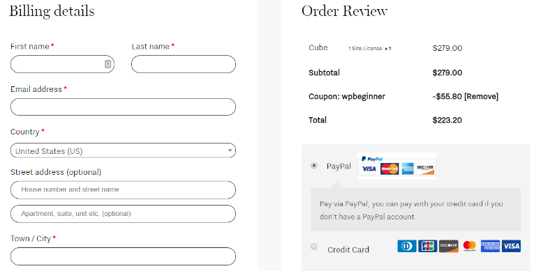 FloThemes payment