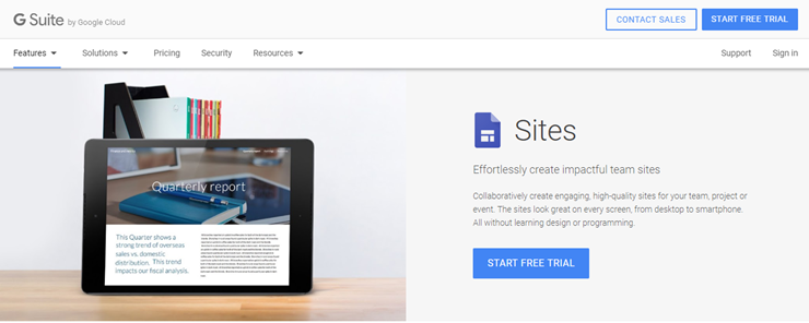 google sites