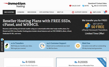 inmotion hosting reseller