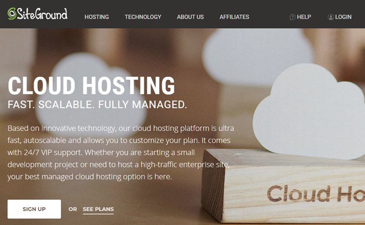 siteground cloud hosting