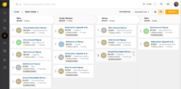 freshsales-crm-dashboard