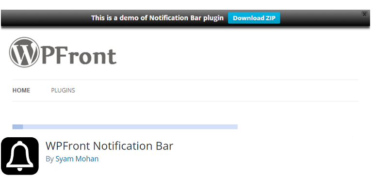 notification bar plugins