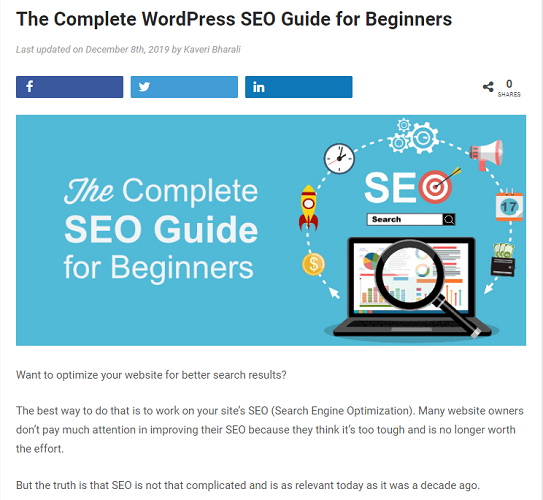 WordPress seo title