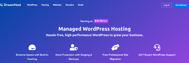 Managed WordPress Hosting DreamPress