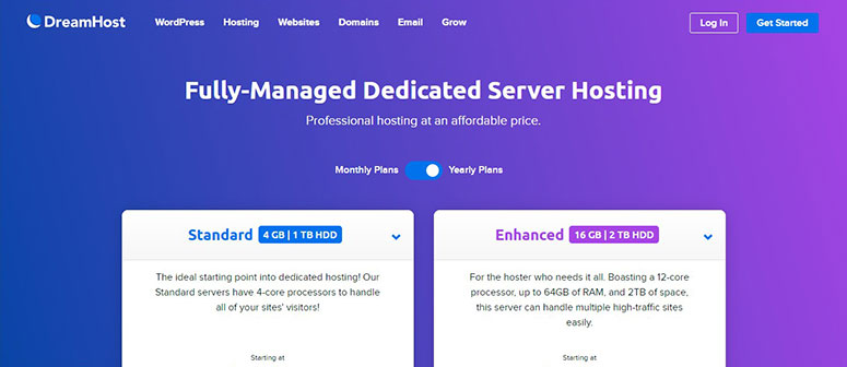 DreamHost Dedicated Server