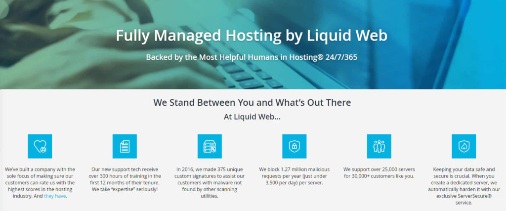 liquid web hosting review for fully managed services
