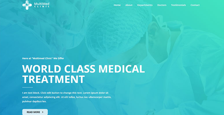 Astra Medical Theme