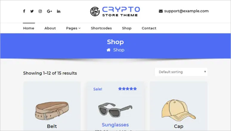 Crypto Store