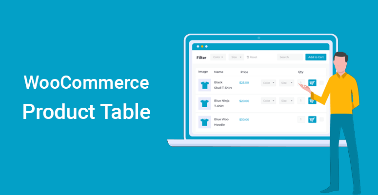 WooCommerce Product Table