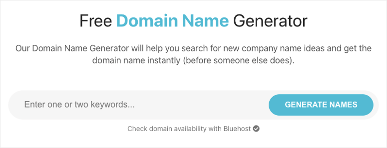 free domain name generator
