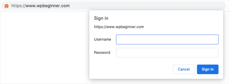 http authentication