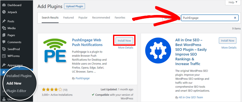 install-pushengage-plugin