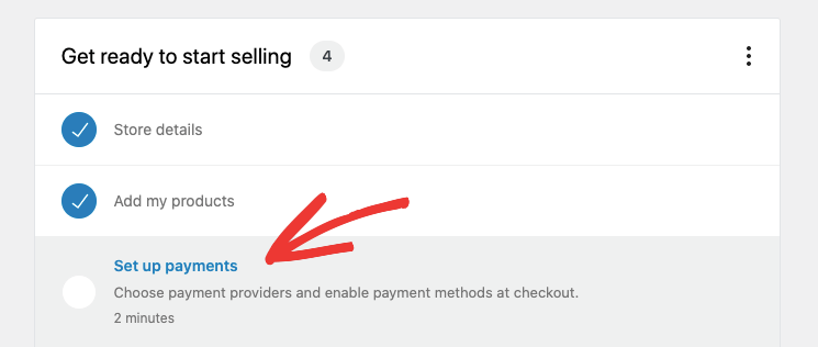 set up payments in woocommerce