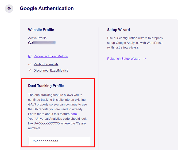 dual-tracking-feature-exact-metrics-1