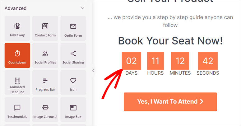 countdown timer - IsItWP - Detector gratuito de temas de WordPress countdown timer