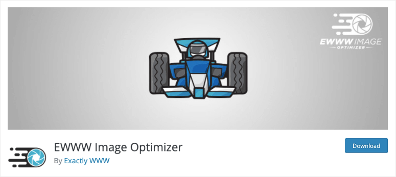 ewww image optimizer wordpress plugin page