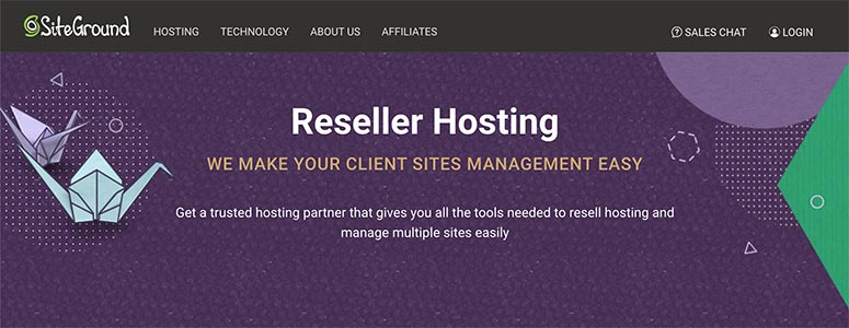 SiteGround Reseller