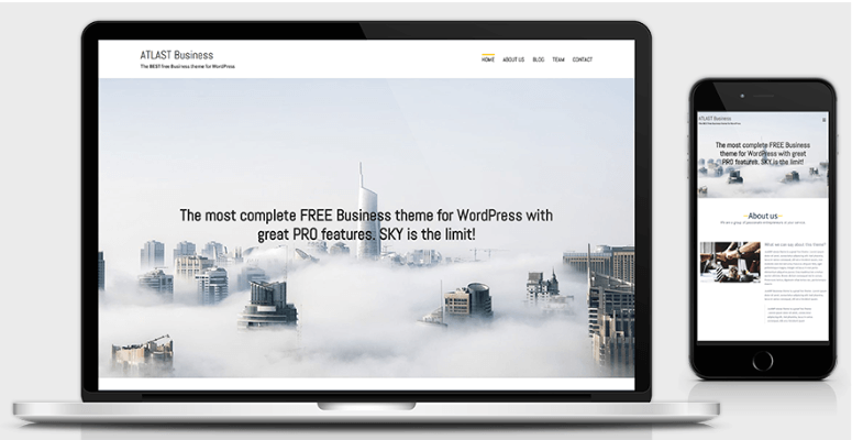 at last business wordpress theme