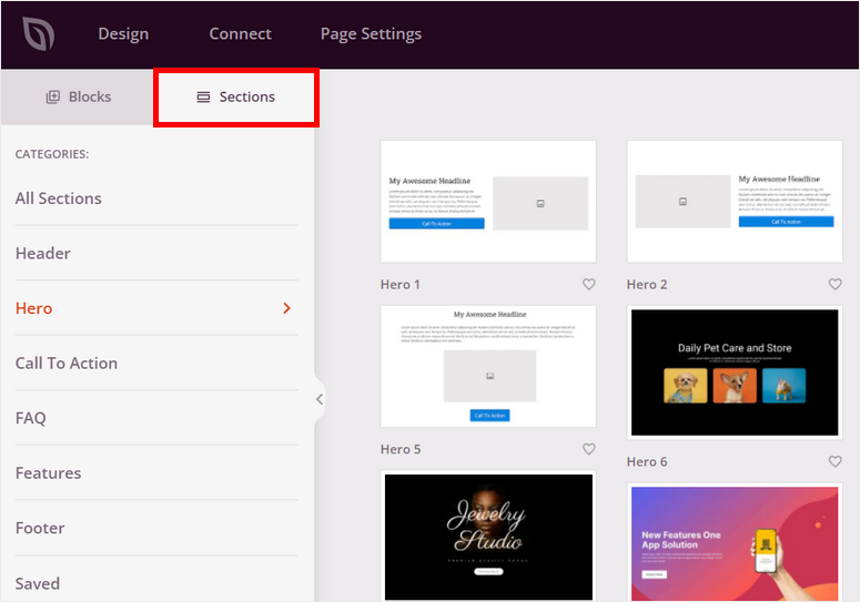 smart sections - IsItWP - Detector gratuito de temas de WordPress smart sections