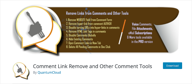 comment link remove best WordPress comment plugins