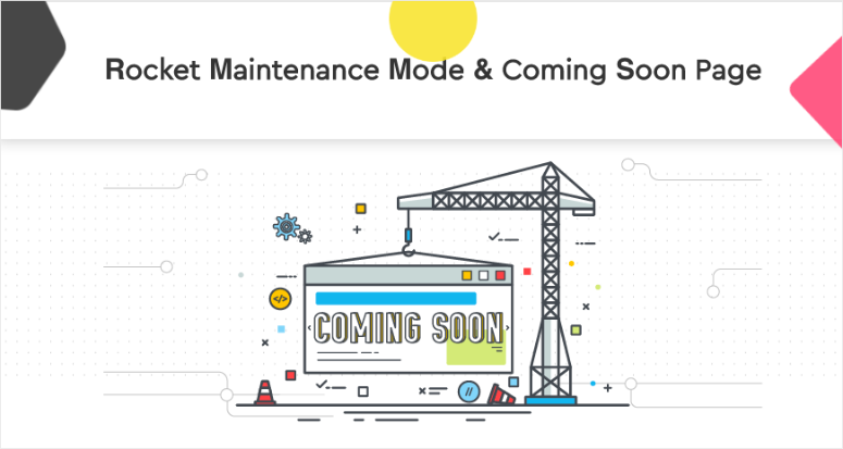 Rocket coming soon and maintenance mode plugin