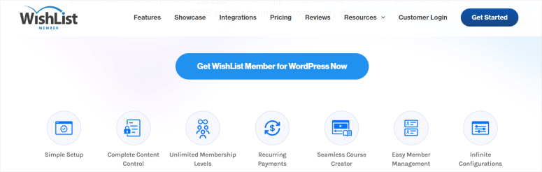 wishlist member homepage