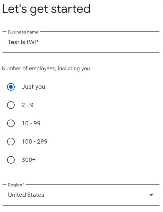 google workspace get started