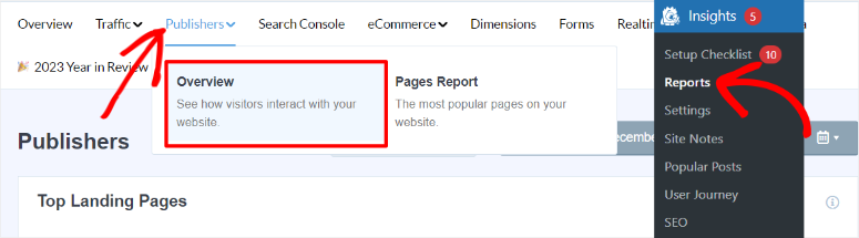 monsterinsights affiliate metrics