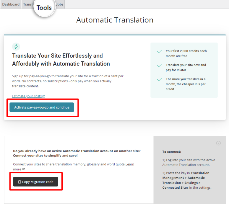 wpml tools