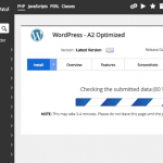 install wordpress A2 Hosting