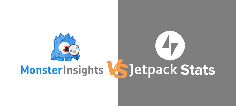 MonsterInsights-vs-JetpackStats - IsItWP - Detector gratuito de temas de WordPress MonsterInsights vs Jetpack Stats