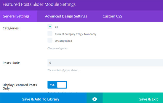 featured post slider