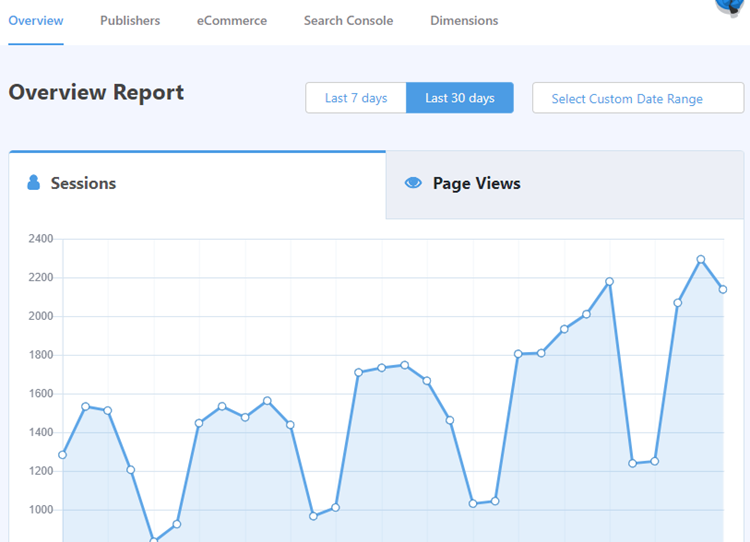 monsterinsights reports