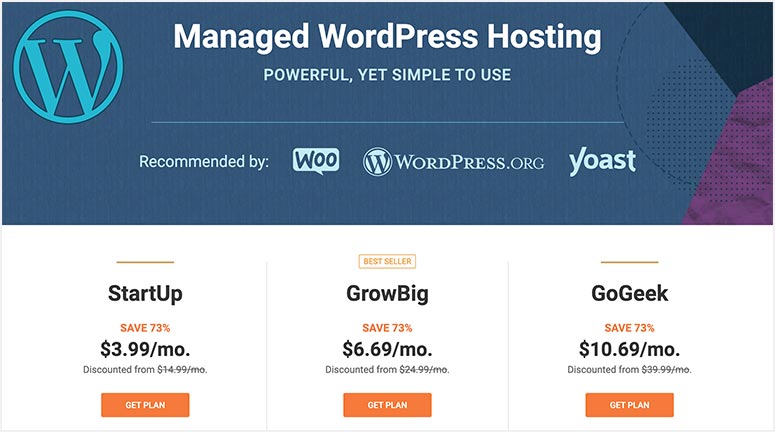 SiteGround Managed WordPress Hosting