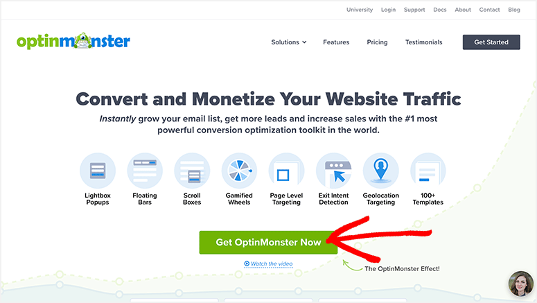 OptinMonster website