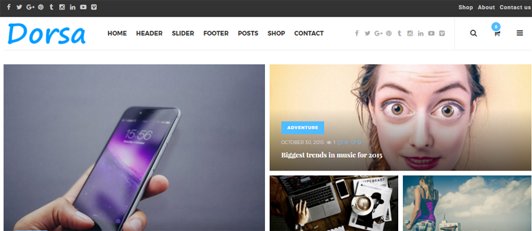dorsa - IsItWP - Détecteur de thèmes WordPress gratuit dorsa