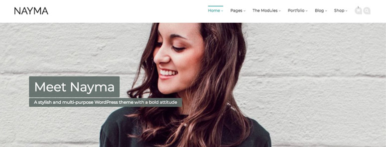 nayma - IsItWP - Détecteur de thèmes WordPress gratuit nayma