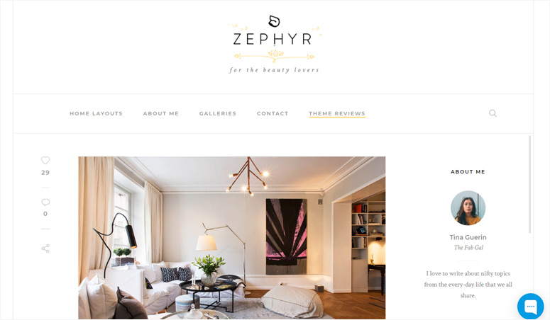 zephyr-wordpress-theme