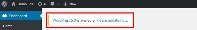 Update WordPress