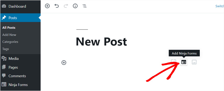 add-forms-widget-post-editor-ninjaforms