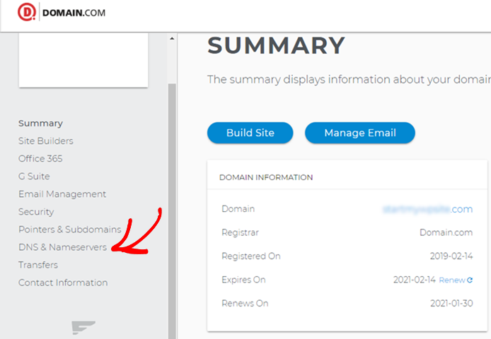 change-dns-and-nameservers