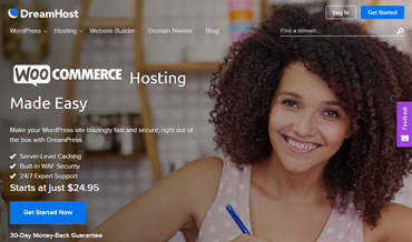 dreamhost woocommerce hosting review