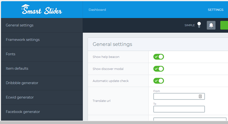 smart slider 3 settings