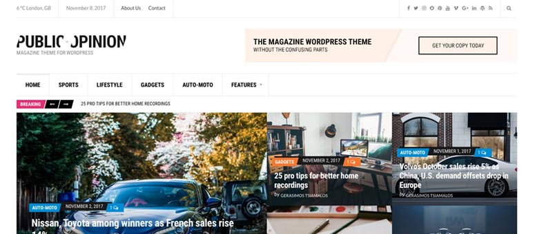 Public Opinion - IsItWP - Détecteur de thèmes WordPress gratuit Public Opinion