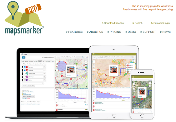 Maps Marker Pro, google maps plugin