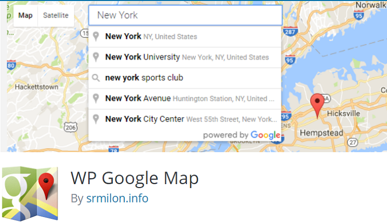 WP Google Maps plugin