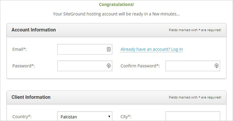 Account Information